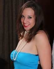 Mature frolics with beads lying on the floor in the HQ porn pics