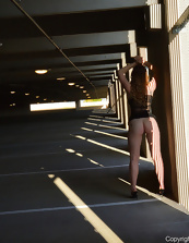 Super hot photos of a fit girl taken while in public