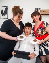 The best milf sex pics gallery is filled up with exciting mature threesome fuck photos