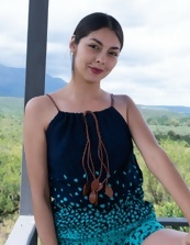 Exotic girl gets naked after she visits the countryside