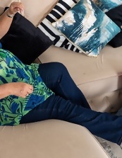 Mature BBW Getting Rough Couch Sex