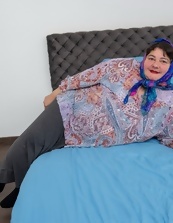 Mature BBW Teasing And Playing With Boy