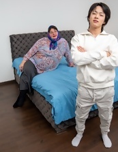 Mature BBW Teasing And Playing With Boy