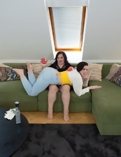 Curvy Milf Spanked And Stripped