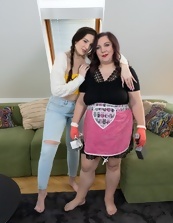 Curvy Milf Spanked And Stripped