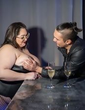 Fishnet BBW Hardcore Anal Ride