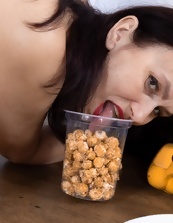 Milf Kitchen Strip And Pussy Show