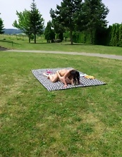 Milfs Licking Hairy Pussies Outdoors