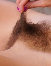 Hairy Blonde Pussy Closeup Photos