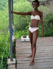 Outdoor Ebony Hairy Pussy Spreading Pics