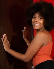 Ebony Hairy Pussy Nude Strip Photos