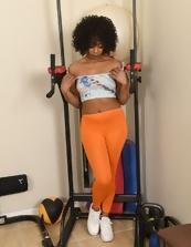 Ebony Milf Nude Gym Pussy Photos Gallery