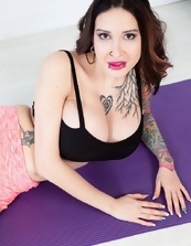 Tattooed Babe Yoga Nude Big Boobs Pics Gallery