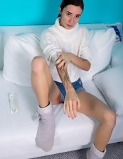 Tattooed Babe Hairy Pussy Spread Pics Gallery