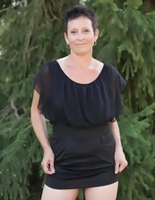 Mature Woman Stripping Nude Outdoors Gallery