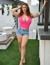 Hairy Tattooed Babe Cucumber Pussy Pics Gallery