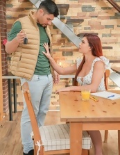 Redhead Babe Table Fuck And Cum Licking Pics Gallery