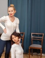 Fully Clothed Milf And Brunette Pics