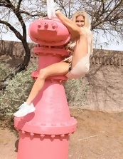 Mature Babe Outdoor Tease Gallery