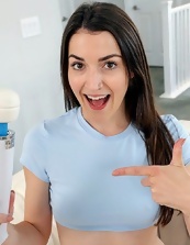 Brunette Solo Vibrator Pics