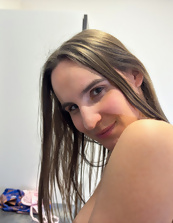 Kitchen Solo Tease Naked Babe Gallery