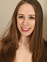 Mature solo tease with natural tits, trimmed bush and spread pose