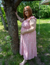 Curvy Mature Redhead Nude Tease Pics