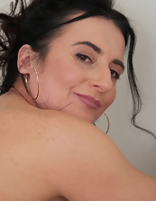 Mature Milf Nude Office Solo Tease Pics