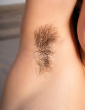 Bushy Pussy Solo Tease Pics With Hairy Armpits