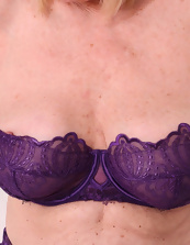 Mature Milf Solo Tease Lingerie