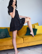 Nude Babe Solo Tease Gallery With Spread Pose