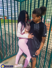 Raw Milf Outdoor Basketball Fuck