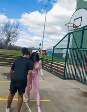 Raw Milf Outdoor Basketball Fuck