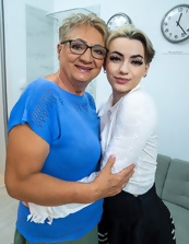 Mature Kitchen Tease Photos With