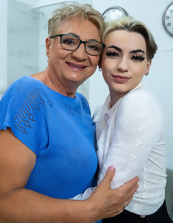 Mature Kitchen Tease Photos With