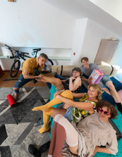 Mature Cougar Group Photos On Couch Tease